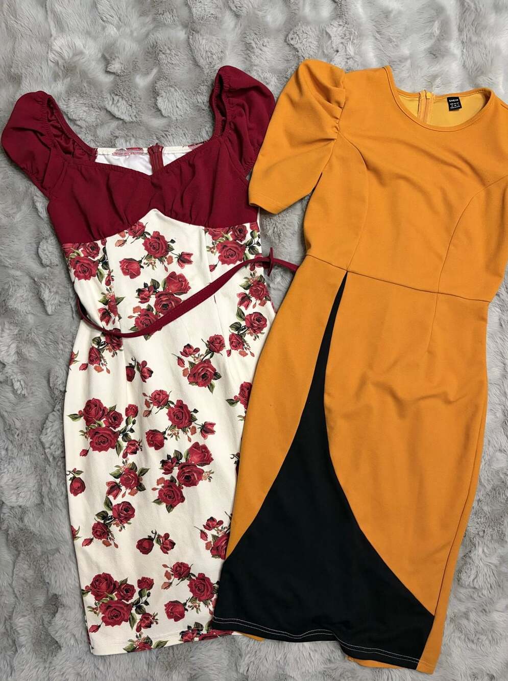 Women’s Elegant Slim Fit Dress, Bundle of 2